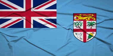 Kimlik Sembolünde Fiji Bayrağı Dalgalanması