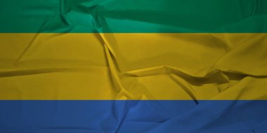 Gabon Havacılık Doğal Güneş Işığıyla Bayrak Hareketi