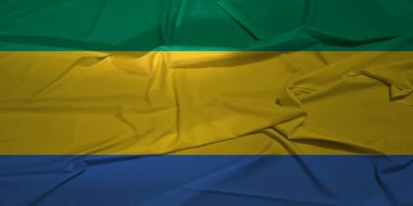 Gabon Havacılık Doğal Güneş Işığıyla Bayrak Hareketi