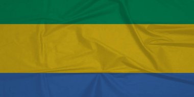 Gabon Havacılık Doğal Güneş Işığıyla Bayrak Hareketi