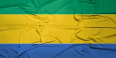 Gabon Havacılık Doğal Güneş Işığıyla Bayrak Hareketi