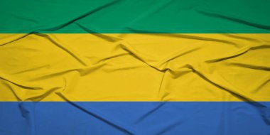 Gabon Havacılık Doğal Güneş Işığıyla Bayrak Hareketi