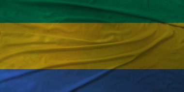 Gabon Havacılık Doğal Güneş Işığıyla Bayrak Hareketi