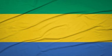Gabon Havacılık Doğal Güneş Işığıyla Bayrak Hareketi