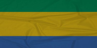 Gabon Havacılık Doğal Güneş Işığıyla Bayrak Hareketi