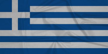 Hava Özgürlük ve Birlik Kavramında Gururlu Yunanistan Bayrağı