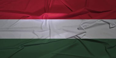 Yumuşak Akan Macaristan Ulusal Bayrağı Harekette Yakalandı