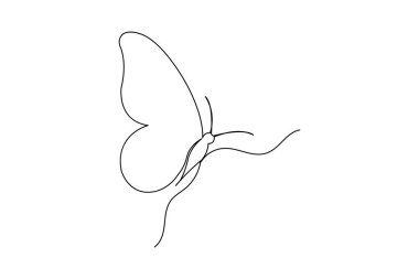  Kelebek sürekli beyaz arkaplan çiziyor