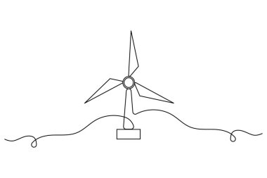 Yenilenebilir ve çevre dostu enerji konsept tasarımı için bir rüzgar türbininin asgari sürekli çizgisi