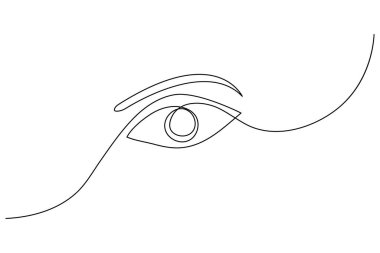 - 46. İnsan gözü beyaz arkaplanda sürekli bir çizgi çizer.