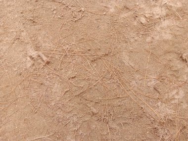 Kuru, tozlu toprağın karmaşık ve detaylı dokusu. İnşaat, bahçıvanlık veya çevre temaları ile ilgili projeler için mükemmel bir arka plan veya doku.
