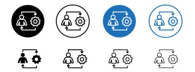 Güvenlik ve Doğrulama Kontrol Noktası İnce Simge Vektörü. Kontrol noktaları, güvenlik doğrulama, onay ve doğrulama süreçlerini temsil eden profesyonel ince çizgi simgelerinin bir koleksiyonu.