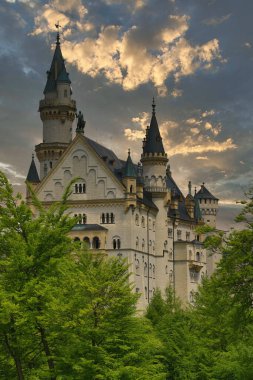 Schwangau Kalesi, Neuschwanstein ve Hohenschwangau Almanya Avrupa kaleleri