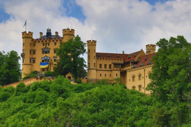 Schwangau Kalesi, Neuschwanstein ve Hohenschwangau Almanya Avrupa kaleleri