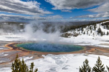 Yellowstone Ulusal Parkı, Wyoming Montana