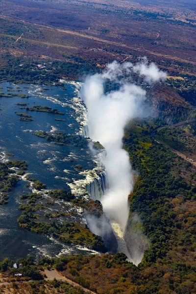 Zimbabwe Zambia Victoria Falls National Park — Stock Photo, Image
