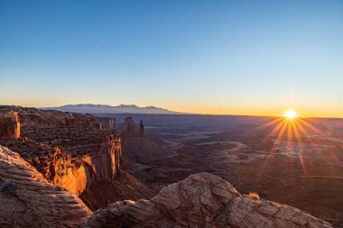 Görüntüler veya Kemerler, Kanyonlar, Antilop Kanyonu, Utah, Moab, Kanyonlar, Kemerler, Ulusal Park, Günbatımı ve Gündoğumu