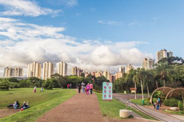 Curitiba, PR, Brazil - 1 Kasım 2021: Botanik Bahçesi, Curitiba