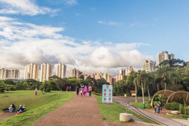 Curitiba, PR, Brazil - 1 Kasım 2021: Botanik Bahçesi, Curitiba