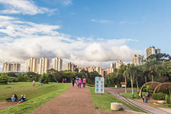 Curitiba, PR, Brazil - 1 Kasım 2021: Botanik Bahçesi, Curitiba