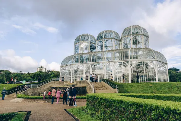 Curitiba, PR, Brazil - 1 Kasım 2021: Botanik Bahçesi, Curitiba