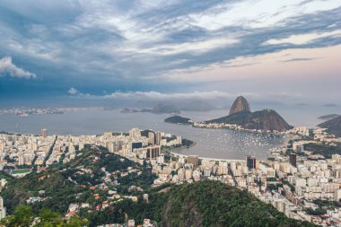Mirante Dona Marta 'dan Rio de Janeiro Şehri - RJ, Brezilya