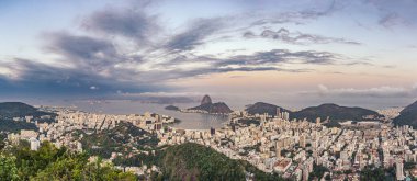 Mirante Dona Marta 'dan Rio de Janeiro Şehri - RJ, Brezilya