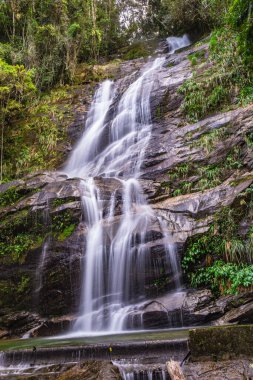 Tuanay Şelalesi Tijuca Ormanı Rio de Janeiro, Brezilya