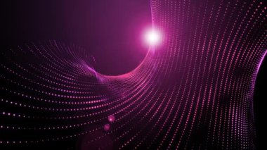 Soyut dijital teknoloji arkaplanının 3 boyutlu görüntülenmesi