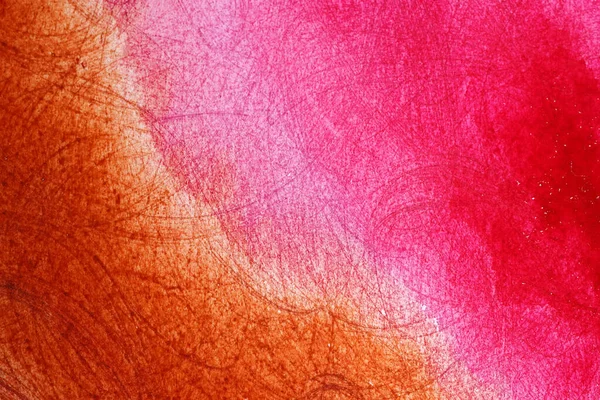 Ljusa Akvarellmålade Konstverk Abstrakt Trendig Holografisk Rosa Magenta Gradient Nyanser — Stockfoto