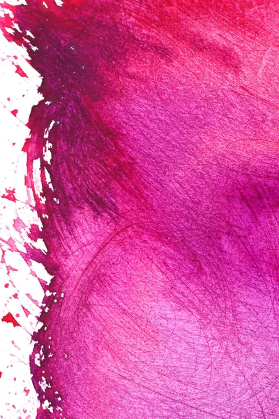 Heldere Aquarel Verzadigd Kunstwerk Abstracte Trendy Holografische Roze Magenta Gradiënt — Stockfoto