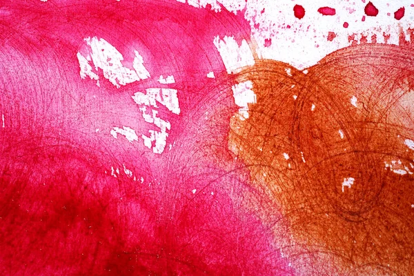 Heldere Aquarel Verzadigd Kunstwerk Abstracte Trendy Holografische Roze Magenta Gradiënt — Stockfoto