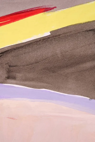Handbeschilderde Kleurrijke Penseelstreken Textuur Verzadigd Expressief Gelukkig Schilderij Vrolijk Levendig — Stockfoto