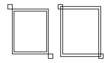 Reklam ya da tanıtım amaçlı reklam için boş afiş. beyaz arkaplanda izole.