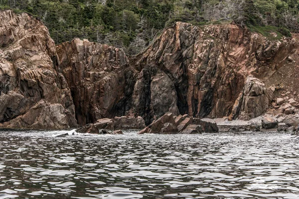 ケープブルトン島の海岸線の景色を望むカボットトレイルルート ノバスコシア ハールズ カナダ — ストック写真