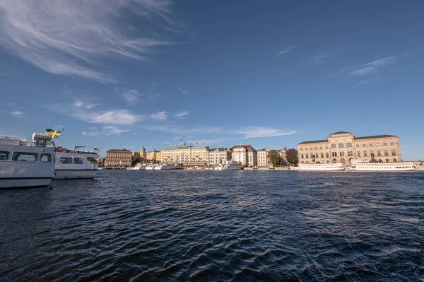Stockholm Sweden 2021 Grand Hotel Pięciogwiazdkowy Dla Laureatów Nagrody Nobla — Zdjęcie stockowe