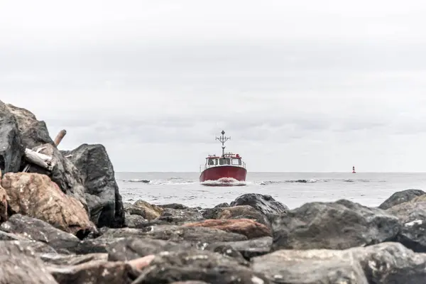 Pleasant Bay Μαρίνα Αλιευτικό Χωριό Εκδρομές Φάλαινα Βλέποντας Cape Breton — Φωτογραφία Αρχείου