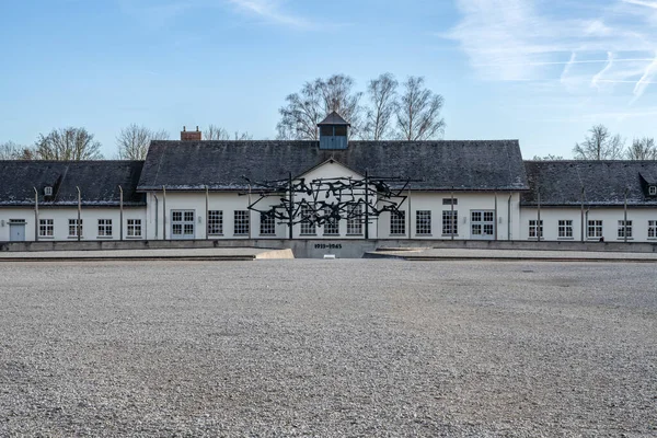 Bâtiments Camp Concentration Dachau Allemagne — Photo