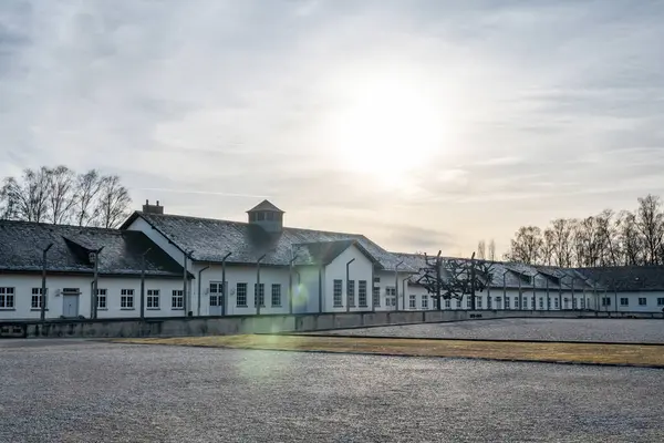 Bâtiments Camp Concentration Dachau Allemagne — Photo