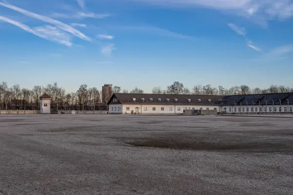 Dachau Concentration Camp Buildings Germany — Stock Photo, Image