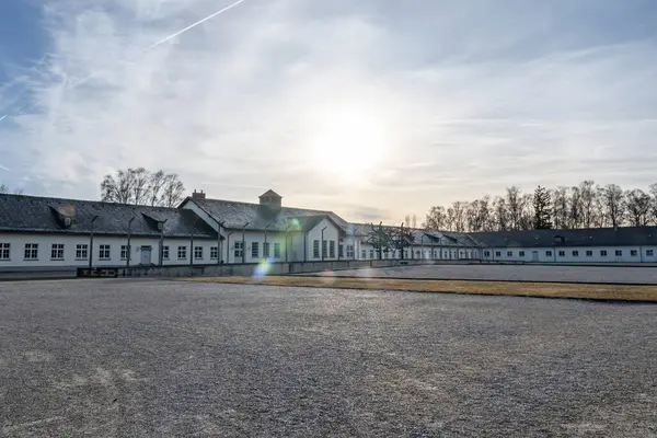 Dachau Concentration Camp Buildings Germany — Stock Photo, Image