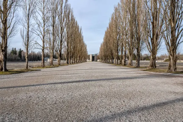 Budovy Koncentračního Tábora Dachau Německu — Stock fotografie