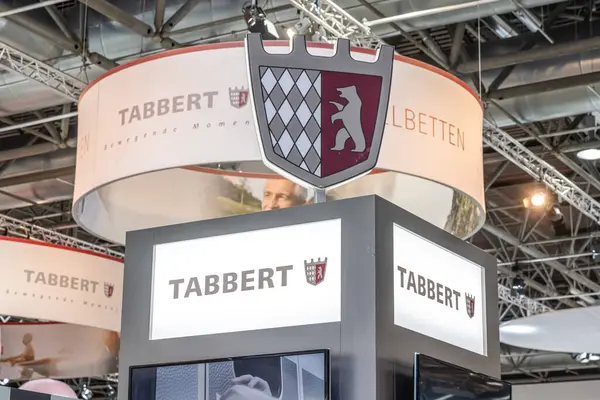 Duesseldorf Alemanha 2019 Logotipo Fabricante Caravanas Tabbert Durante Exposição Salões Imagens De Bancos De Imagens Sem Royalties