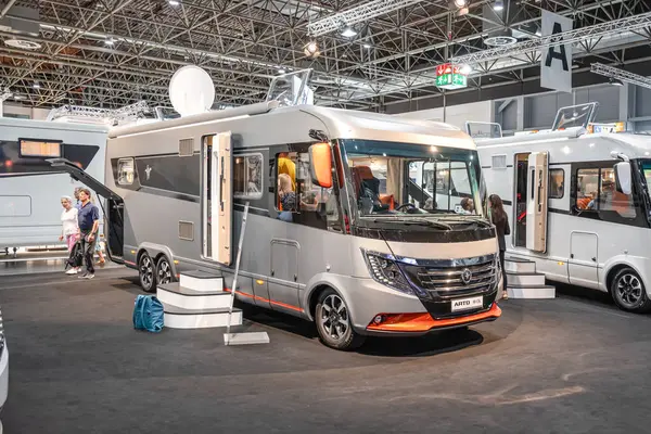 Duesseldorf Germany 2019 Niesmann Bischoff Luxury Camping Manufacturer Caravan Salon — Stock Photo, Image
