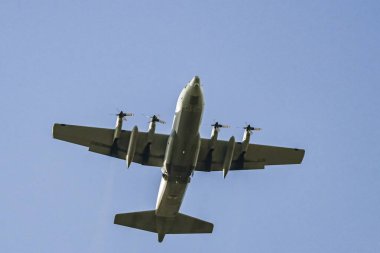Fransız uçağı Airbus A400M Atlas, askeri nakliye uçağı Avrupa NATO.