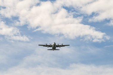 Fransız uçağı Airbus A400M Atlas, askeri nakliye uçağı Avrupa NATO.