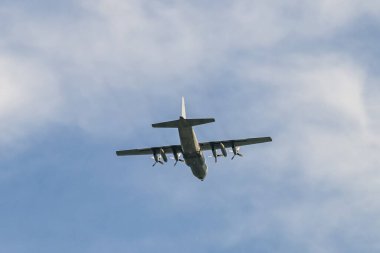 Fransız uçağı Airbus A400M Atlas, askeri nakliye uçağı Avrupa NATO.