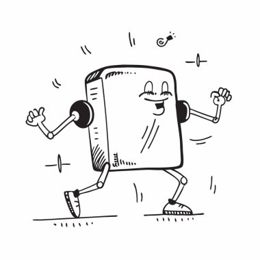 Beyaz arkaplanda ai robotlar simgesi