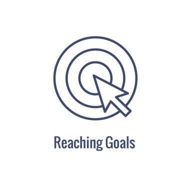 Core Values Icon Showing a Mission or Vision Aspect