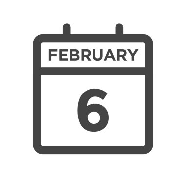 February 6 Calendar Day or Calender Date for Deadline and Appointment